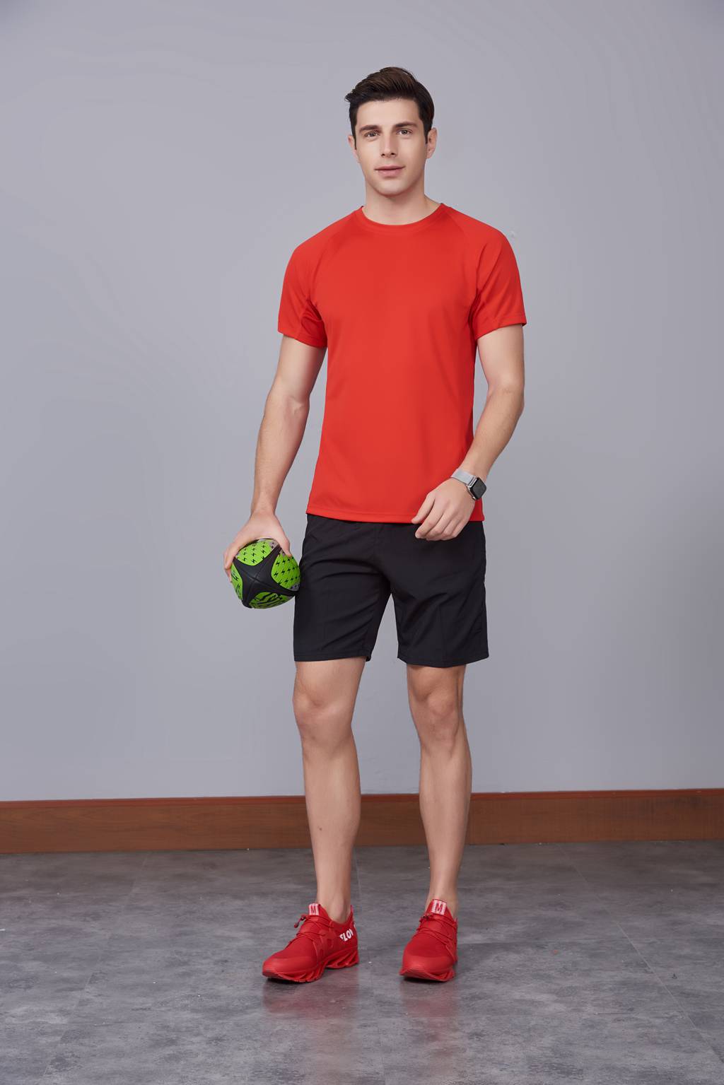 純色T恤  簡約大方經(jīng)典時(shí)尚  紅色款